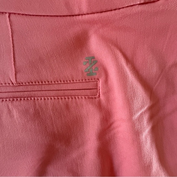 IZOD NEW Golf Shorts 3 set Coral pink purple ladies 14 moisture wicking stretch - Picture 7 of 15